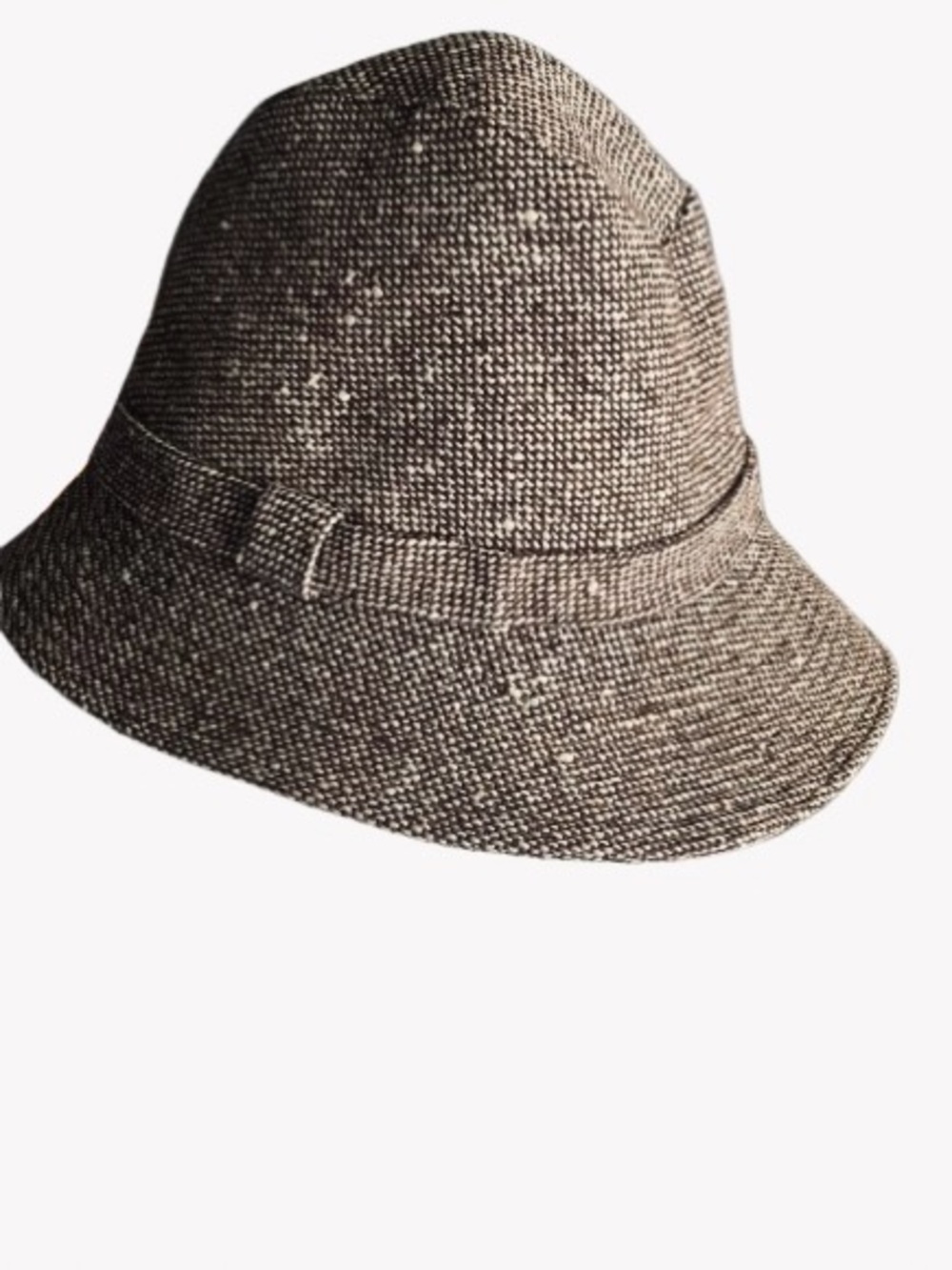Vintage Cloche 1950s 1960s STYLED BY CORALIE Hat Wool? Tweed? Fedora 50s 60s